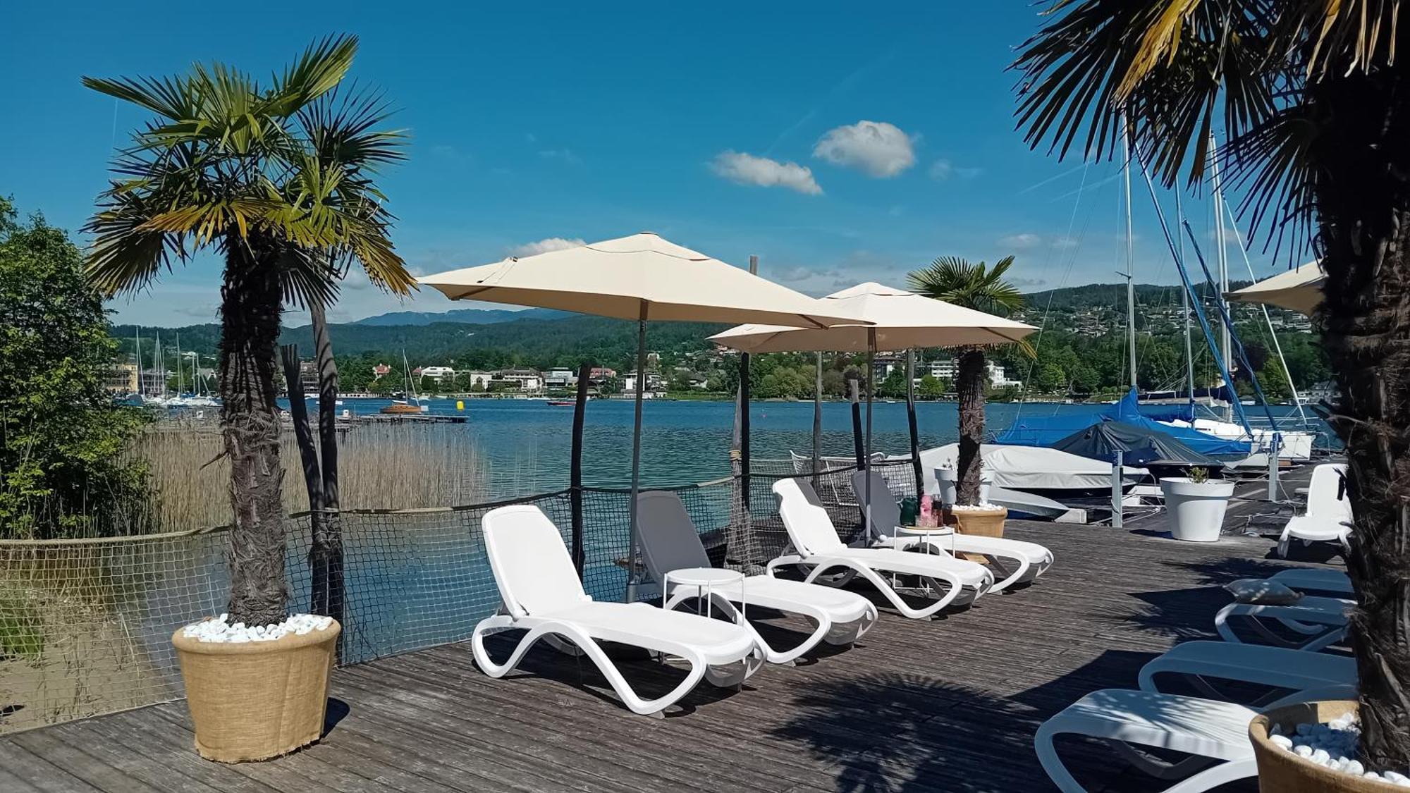 Tennis & Yacht Hotel Velden Velden am Worthersee Bagian luar foto