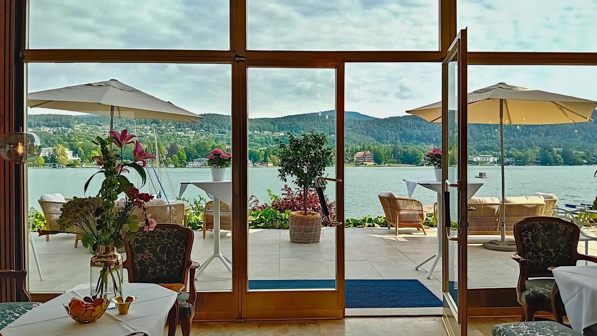 Tennis & Yacht Hotel Velden Velden am Worthersee Bagian luar foto