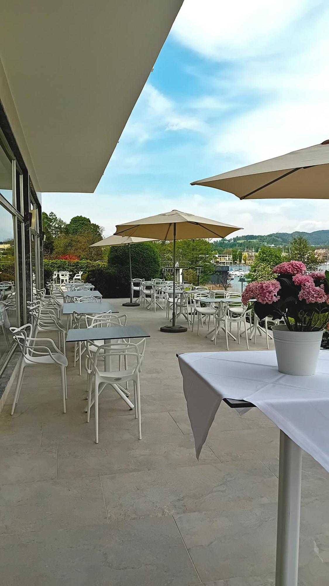 Tennis & Yacht Hotel Velden Velden am Worthersee Bagian luar foto