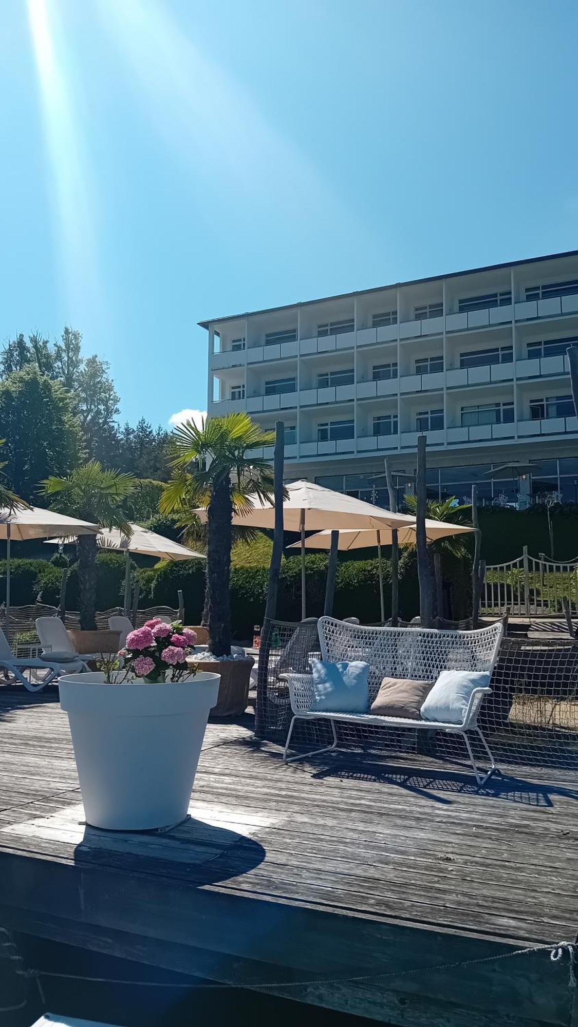 Tennis & Yacht Hotel Velden Velden am Worthersee Bagian luar foto