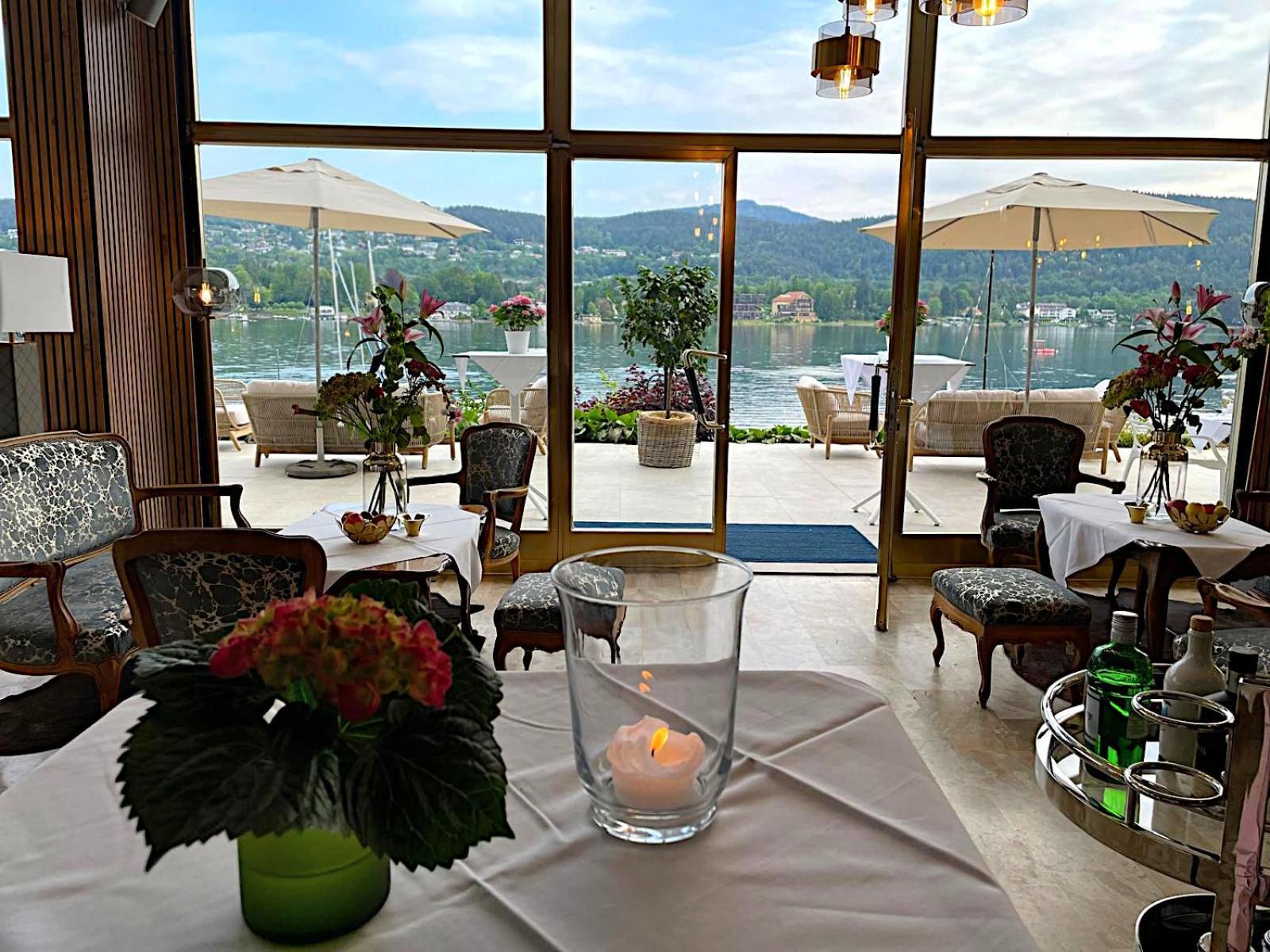 Tennis & Yacht Hotel Velden Velden am Worthersee Bagian luar foto