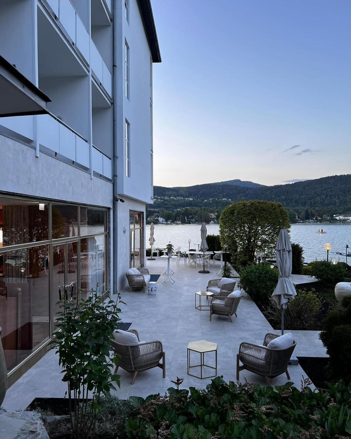 Tennis & Yacht Hotel Velden Velden am Worthersee Bagian luar foto