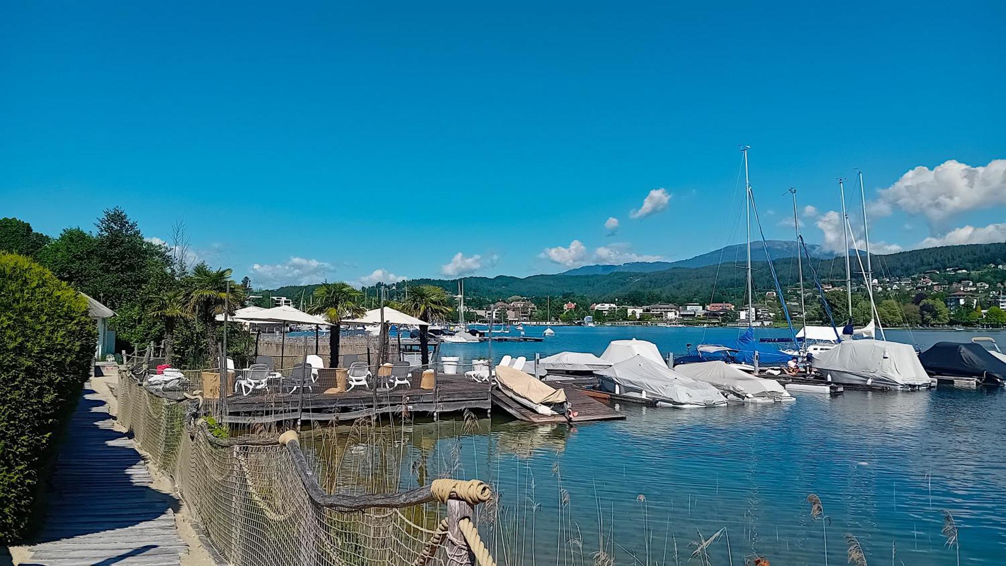 Tennis & Yacht Hotel Velden Velden am Worthersee Bagian luar foto